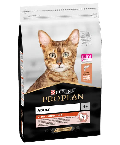Purina Pro Plan Adult Vital Functions Zalm (10 kg) - Onlinedierenwereld