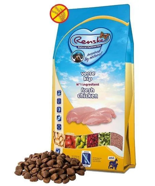 Renske Super Premium Kip Graanvrij - Onlinedierenwereld