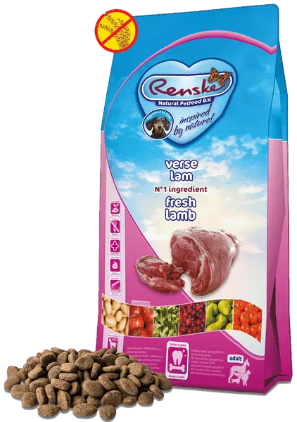 Renske Super Premium Verse Lam Graanvrij - Onlinedierenwereld
