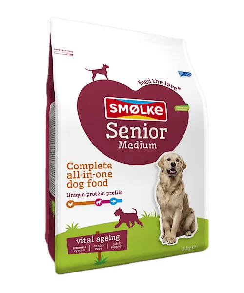 Smølke Senior Medium 3 kg - Onlinedierenwereld