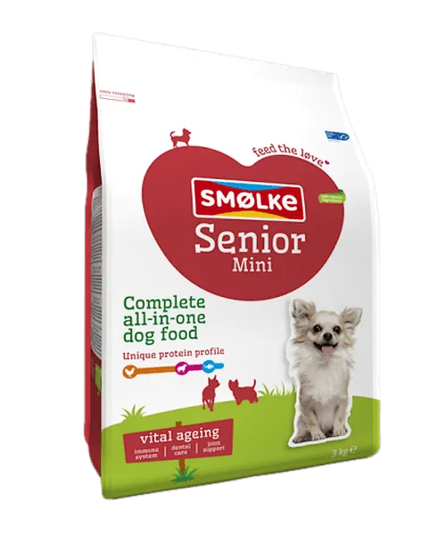 Smølke Senior Mini (3 kg) - Onlinedierenwereld
