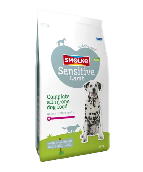 Smølke Sensitive Lamb 12 kg - Onlinedierenwereld