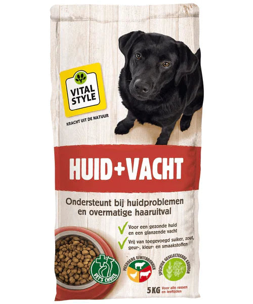 VITALstyle Huid en Vacht Hond 5 kg - Onlinedierenwereld.nl