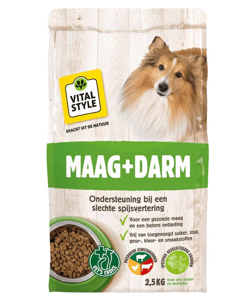 VITALstyle Maag en Darm Hond 2,5 kg - Onlinedierenwereld.nl