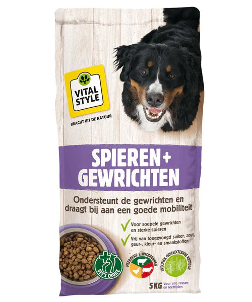VITALstyle Spieren en Gewrichten Hond 5 kg - Onlinedierenwereld.nl